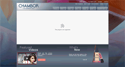 Desktop Screenshot of chambor.com
